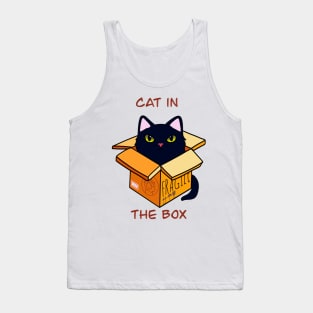 Cat in the box Tank Top